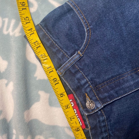 Iconic 90s Zana Di patchwork high waist bellbottoms jeans - Picture 8 of 14